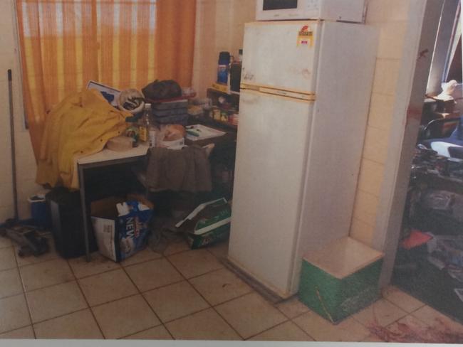The crime scene photos of the alleged murder of Michael Martin Senior.
