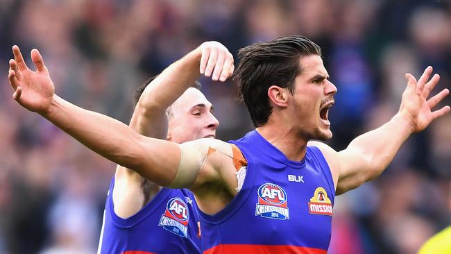 Tom Boyd came of age in the finals series ... chalk another one up to Luke Beveridge. Picture: Getty Images