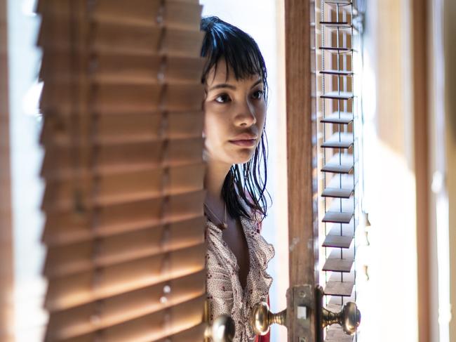 Jillian Nguyen in a scene from the four-part series. Picture: Sarah Enticknap