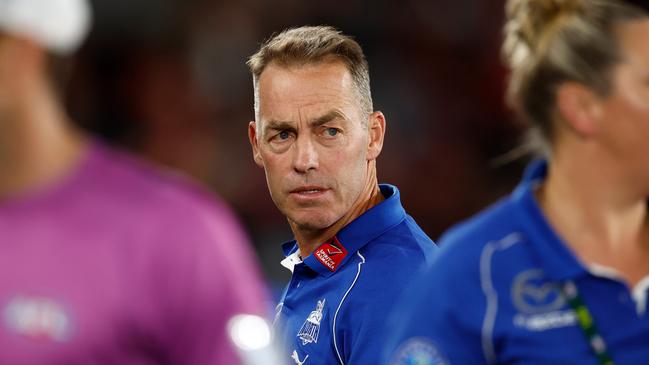 Alastair Clarkson is frustrated that the AFL isn’t doing something now. Picture: Michael Willson/AFL Photos via Getty Images