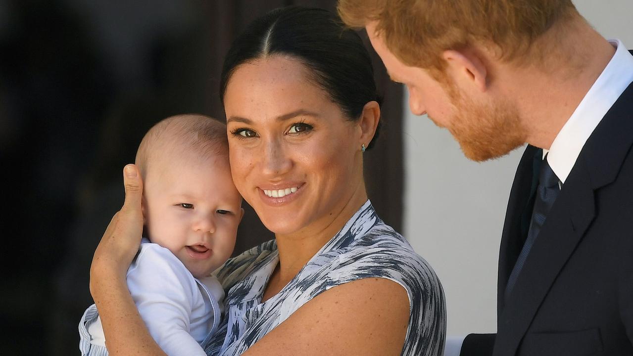 Meghan and Harry spoke from their new home in California, where they now live with their son Archie. Picture: Getty Images.