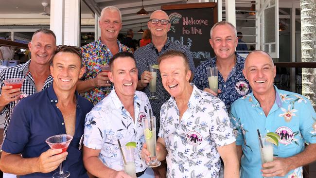 Port Douglas Hot and Steamy Festival 2020 – Matthew Hayes, Dean Scadding, Ian Flemming, Matthew Sturt, John Sullivan, Jason Penrose, Nathan Clarke, Jason Billingsley. PICTURE: Supplied