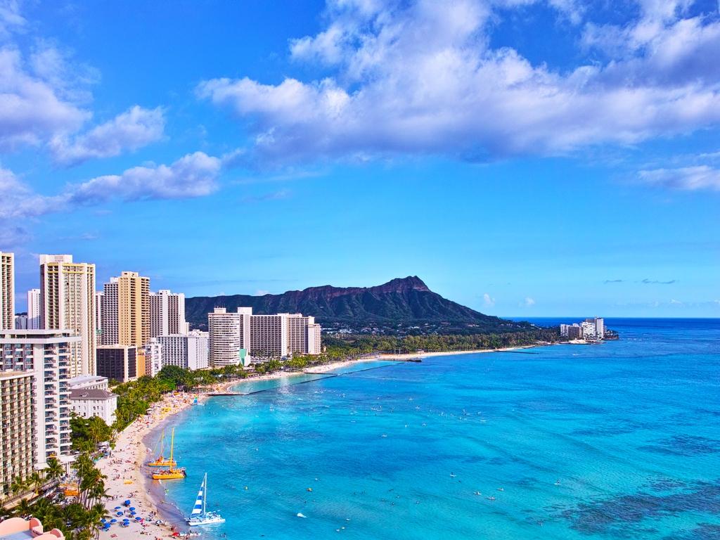 Waikiki Beach is just a cheap flight away.