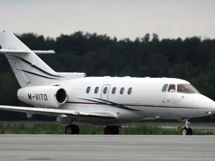 The Hawker 800 jet owned by Yevgeniy Prigozhin. Picture; Instagram.