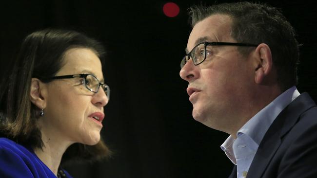 Daniel Andrews and his ministers, have squeezed their eyes shut in the hope that the people will, eventually, look the other way. Picture: Getty Images