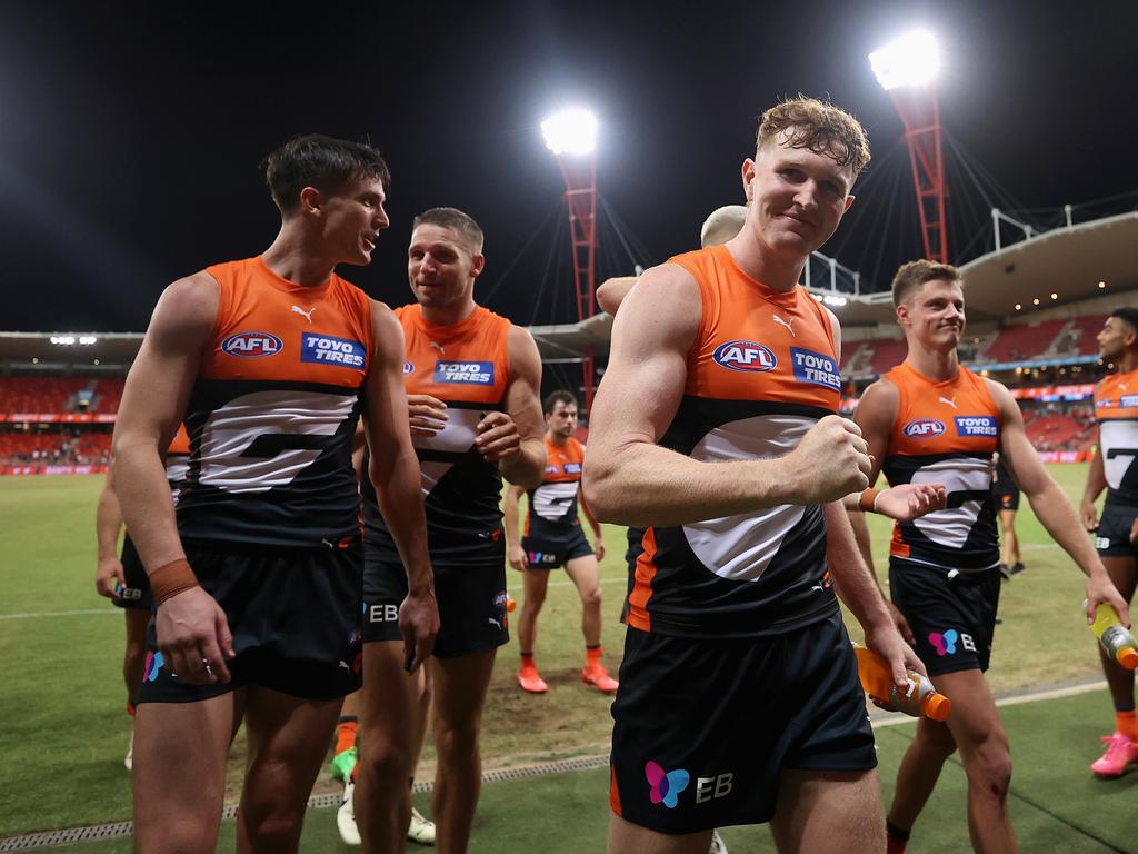 Tom Green has become the main man in the Giants’ engine room. Picture: Cameron Spencer/Getty Images.