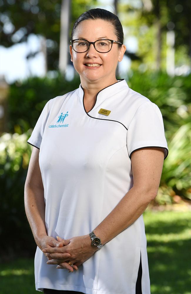 Pharmacist Cate Whalan is enrolled in the North Queensland Community Pharmacy Scope of Practice Pilot and will be one of the first independent prescribers in Australia. Picture: Shae Beplate.