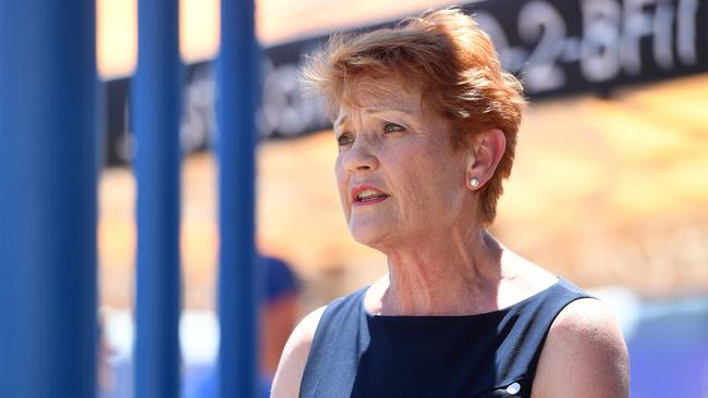 Senator Pauline Hanson hopes to pull off a huge upset. Picture: Matt Taylor