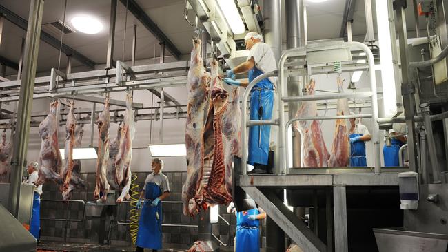 Northern Rivers co-operative meat works. photo Jacklyn Wagner/The Northern Star