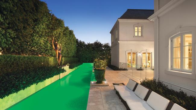 A 25m pool is among the lavish home’s features.