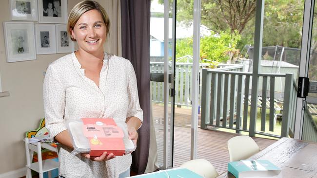 North Balgowlah mum Monqiue Treder has launched a new business where people can send comfort meals instead of flowers.