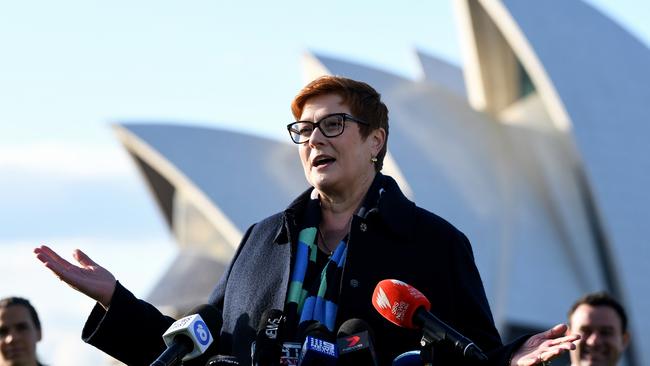 Minister for Foreign Affairs Marise Payne says Australia should encourage a rules-based order that “protects sovereignty, preserves peace, and curbs the excessive use of power”.