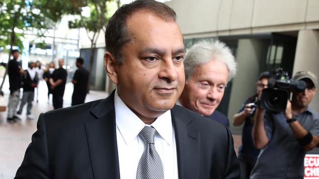 SFormer Theranos COO Ramesh "Sunny' Balwani is also on trial for conspiracy and wire fraud. Picture: Justin Sullivan/Getty Images/AFP