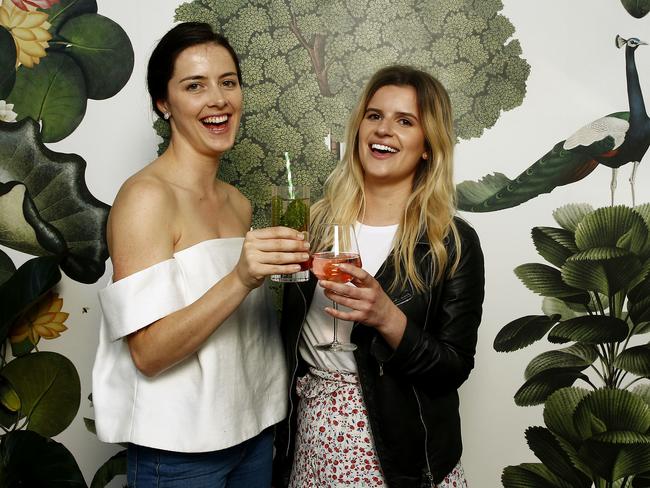 Vivienne Moore and Maddiosn Duton at The Botanica, Vaucluse . Picture: John Appleyard