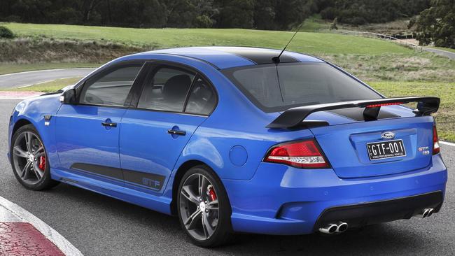 End of the road ... this is the last ever Ford Falcon GT. Picture: Supplied.