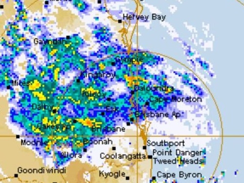 The weather bureauâs Pieter Claassen said widespread rainfall was forecast for today and Sunday with radars showing a downpour is fast approaching the South East.