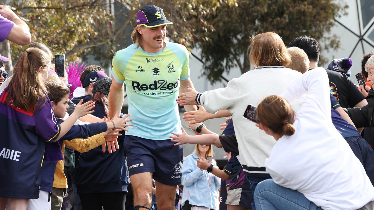 Ryan Papenhuyzen is a favourite with teammates and fans. Picture: Daniel Pockett/Getty Images