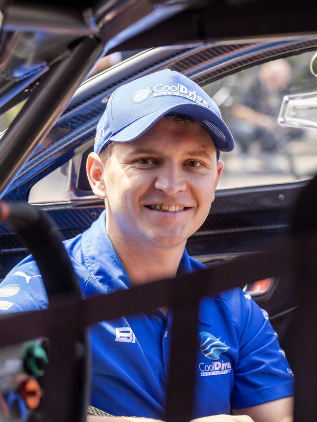 Supercar driver Todd Hazelwood. Picture: Emma Brasier