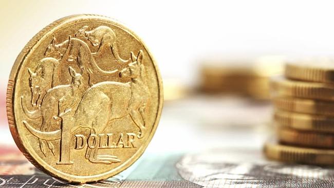 The Australian dollar is slightly lower in quiet trade ahead of the release of the minute