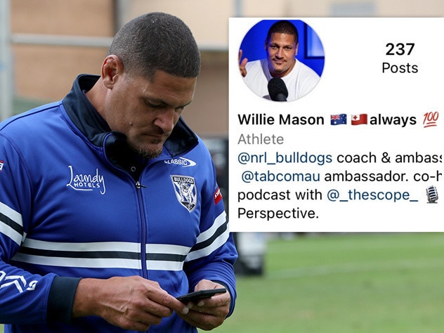 The NRL has issued the Bulldogs a please explain over Willie Mason's bookmaker links.