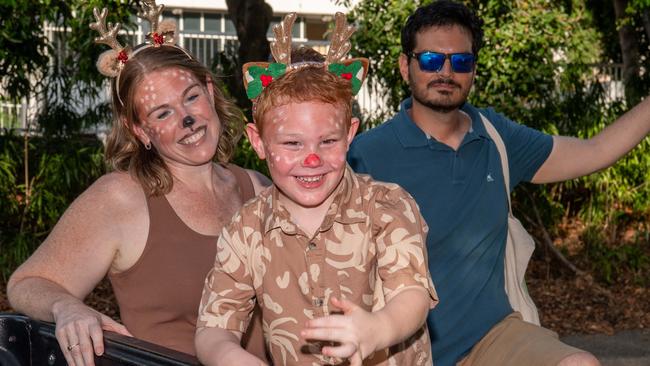 Thousands of Territorians braved the tropical heat for A Very Darwin Christmas Pageant. Picture: Pema Tamang Pakhrin