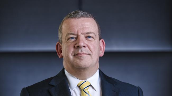 Naval Group Australia chief executive John Davis. Picture: Roy VanDerVegt