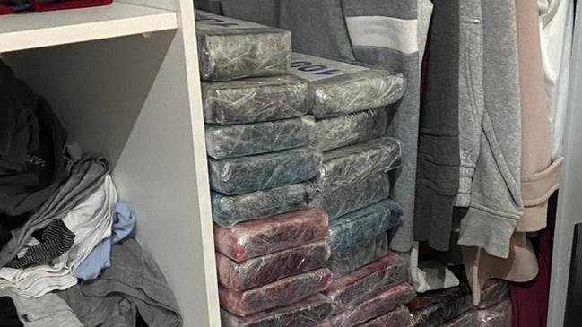 Strike Force Irwine detectives are investigating the supply of cocaine across NSW. They have seized mor than 420kg of cocaine so far. Picture: NSW Police