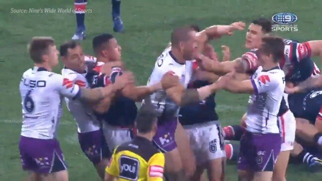 NRL finals: Two sin binned after just 21 seconds (Channel 9)