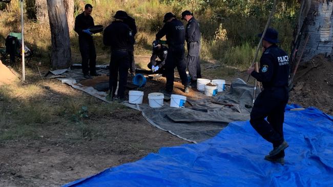 NSW Police have found human remains at a Killongbutta property. Picture: NSW Police