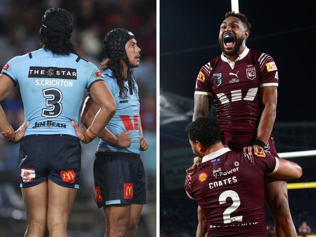 Queensland were far too strong in the end. Photos: Getty Images/NRL Photos