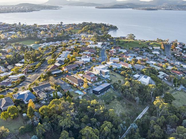 Hobart aerial. Picture: Supplied