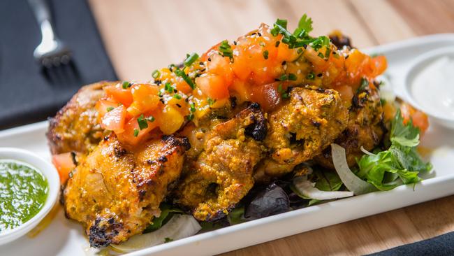 Tandoori chicken; Piquancy’s dish from the street.