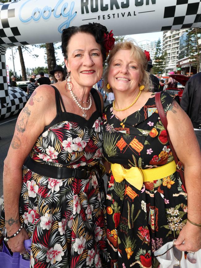 Rob Austin and Barb Keyes at Cooly Rocks On festival. Picture: Annette Dew
