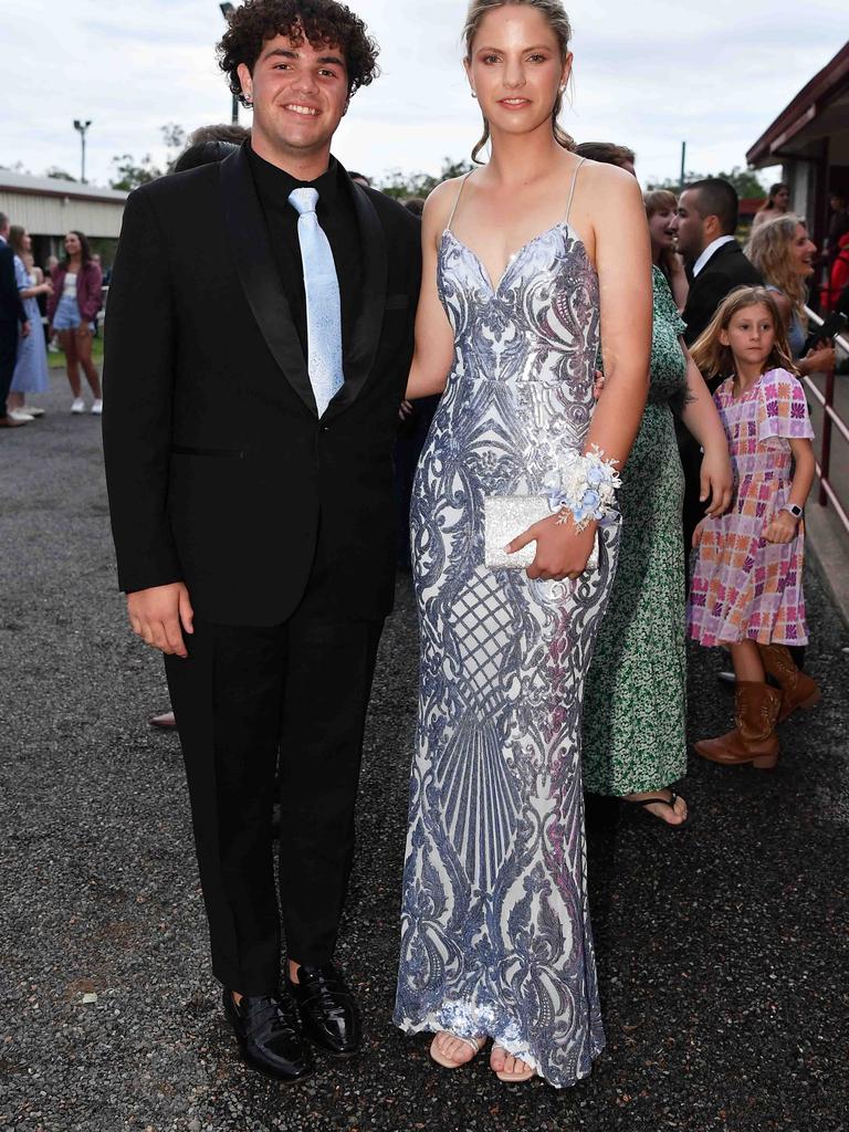 Burnett State High school formals. Picture: Patrick Woods.