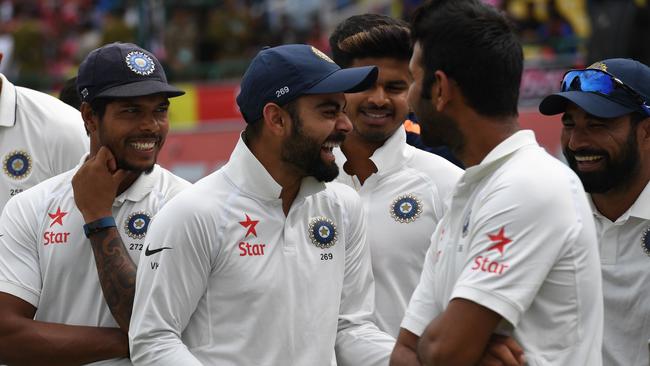 India's cricket captain Virat Kohli has enjoyed a long-running feud with Australia. Picture: Getty