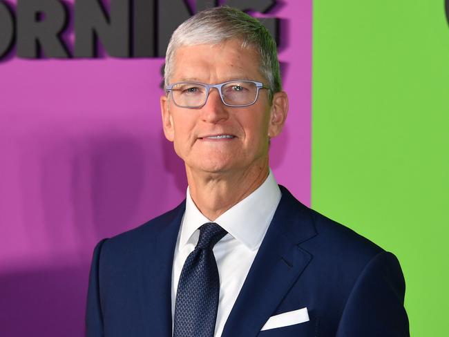 Apple CEO Tim Cook. Picture: AFP