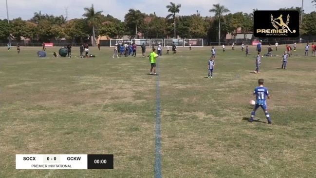 REPLAY: Premier Invitational - Gold Coast Football - Soccer X v GCK White (U10 Boys)