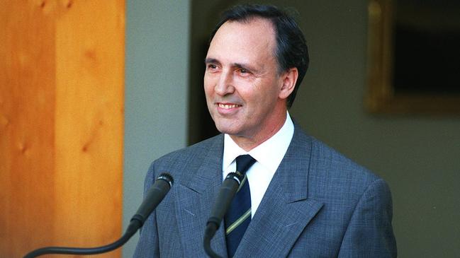 Former Prime Minister and Treasurer Paul Keating. Picture: File