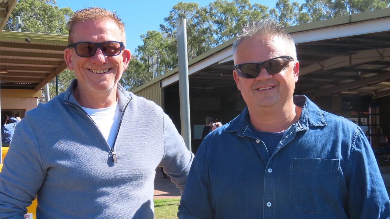 Warren Gould and Glen Douglas from Kingaroy.