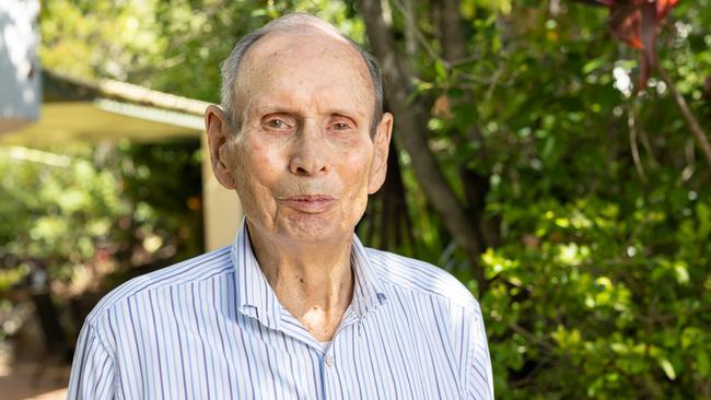 World War II veteran Russ Gibbins of Ashmore. He is one of the last surviving people to have witnessed the surrender of the Japanese in September 1945. Picture: Supplied.