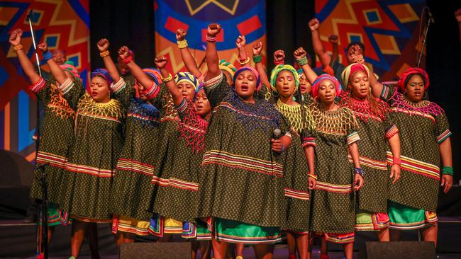 Soweto Hope: the Soweto Gospel Choir is a regular at the Adelaide Fringe. Picture: Will Bucquoy