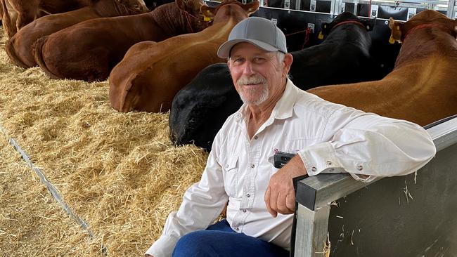 Garry Hedger of Garren Park Genetics at the Limousin National Show and Sale.