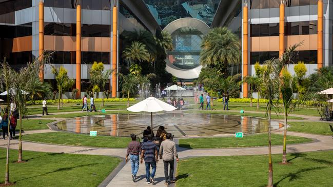 The Bangalore campus of Indian IT services company Infosys. Picture: Cameron Laird