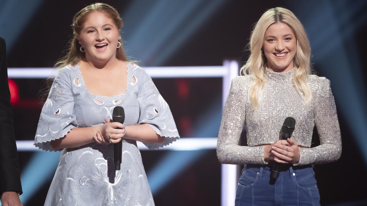 Roma's Maddy Thomas battled it out with teammate Claudia Harrison on The Voice. The episode aired Monday, June 22.