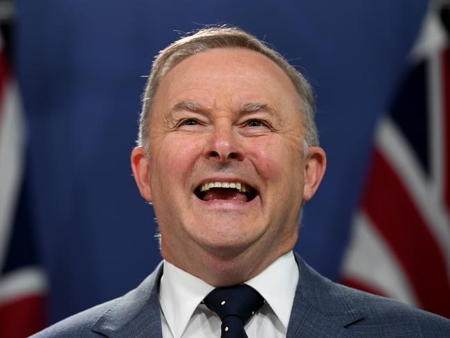 Anthony Albanese speaks to the media in Sydney. Picture: NCA NewsWire/Joel Carrett