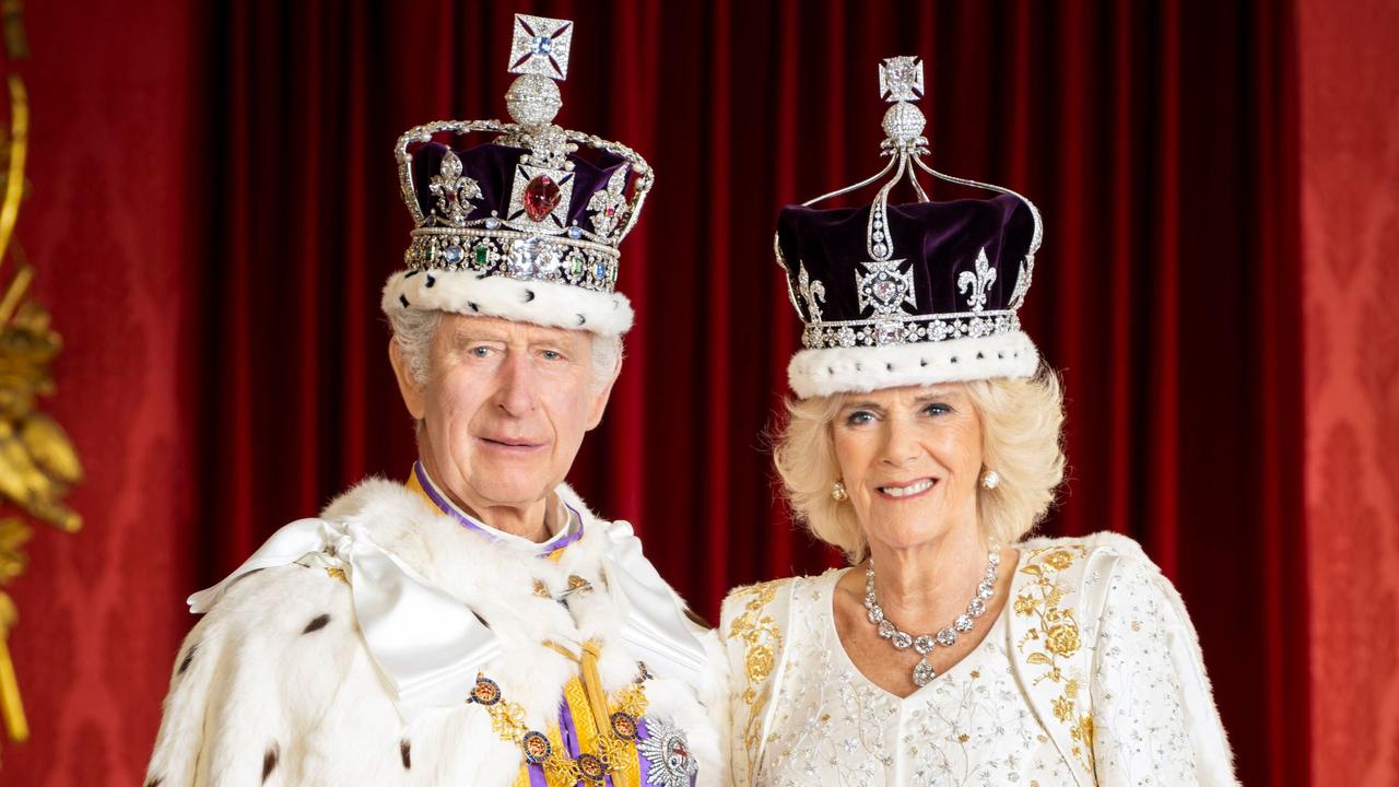 King Charles III and Queen Camilla. Picture: Hugo Burnand / Buckingham Palace / AFP