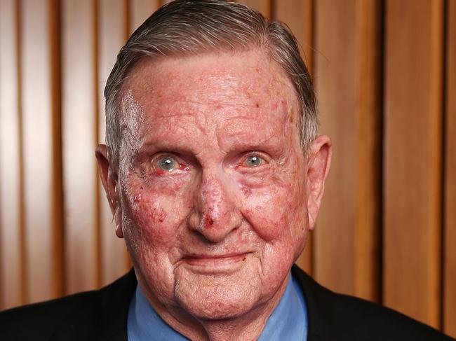 DAILY TELEGRAPH - Pictured at the Pride of Australia Awards at the Sydney Opera House today is 93 year old war veteran Elton Ray Winslow, a former Spitfire pilot who is awarded for dedicating more than 60 years to Legacy and who is still driving war widows to functions today. Picture: Tim Hunter.