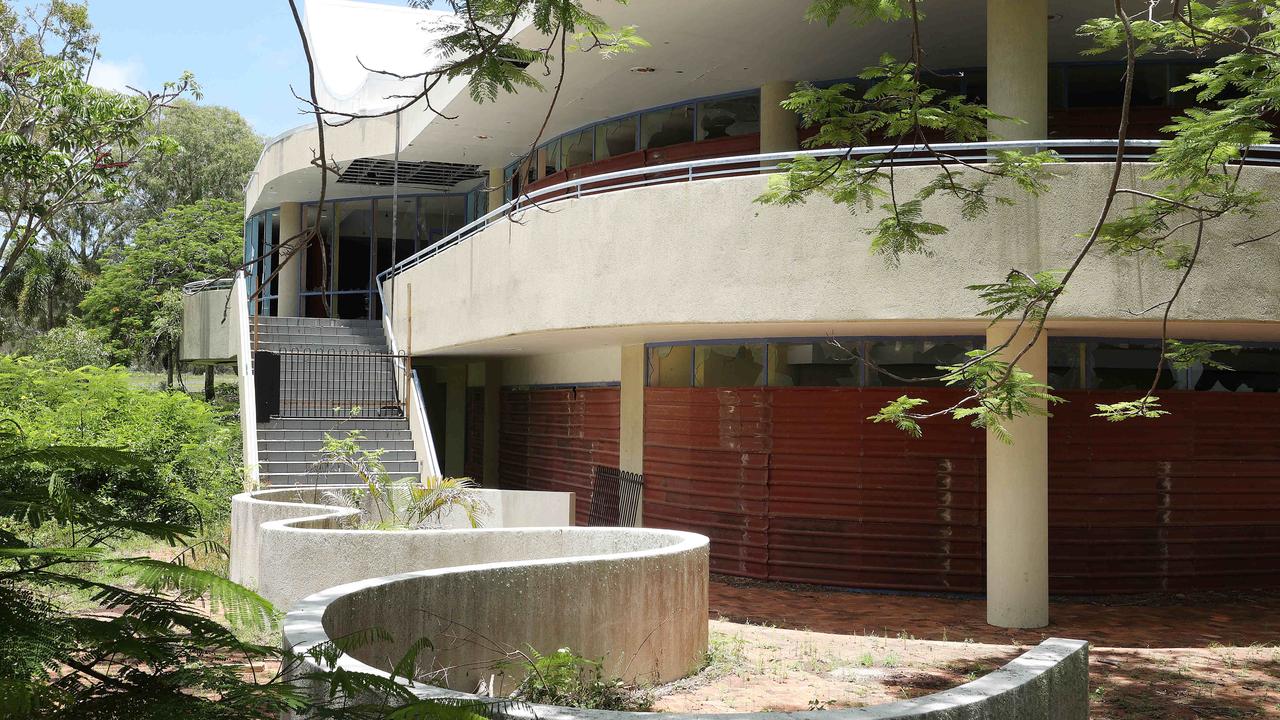 The former restaurant area at Great Keppel Island resort.