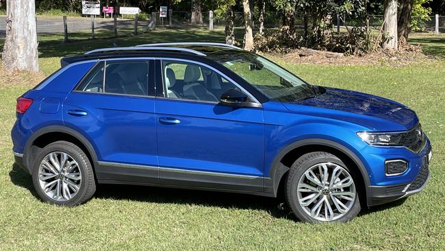 The 2021 model Volkswagen T-Roc Style.