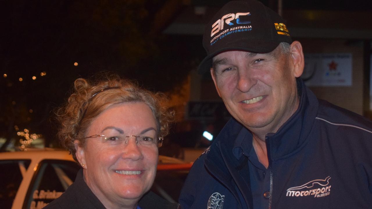 Wheels on Mary May 21, 2021 in Gympie - Belinda with Michael Clements. Pictures: Josh Preston